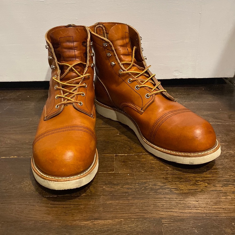 Redwing iron ranger traction tread